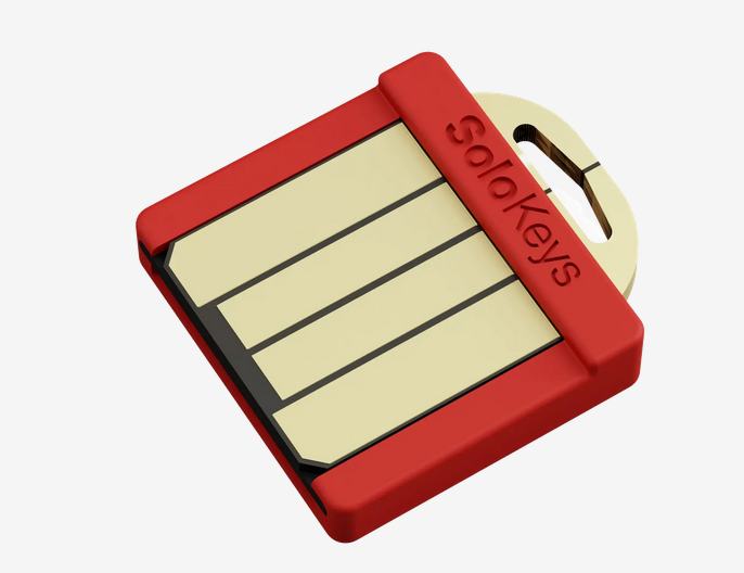 The SOMU device The SOMU device. (Image from the SoloKeys page.)