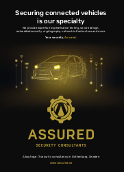Securing connected vehicles is our specialty