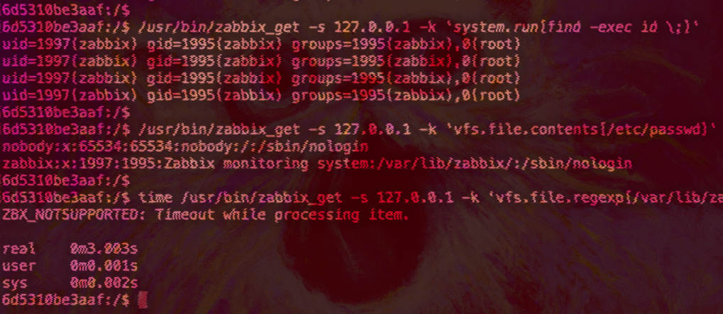 Zabbix Agent Security