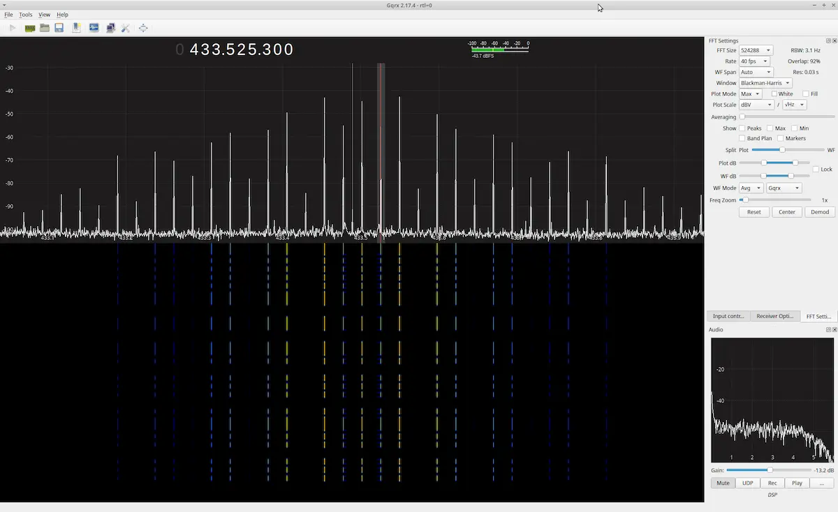 SATF-02 in GQRX