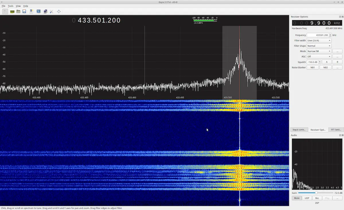 SATF-07 in GQRX