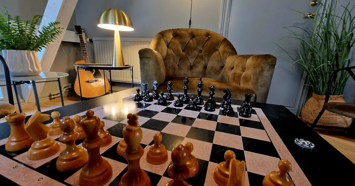 Chess game at the Assured Security Consultants' office